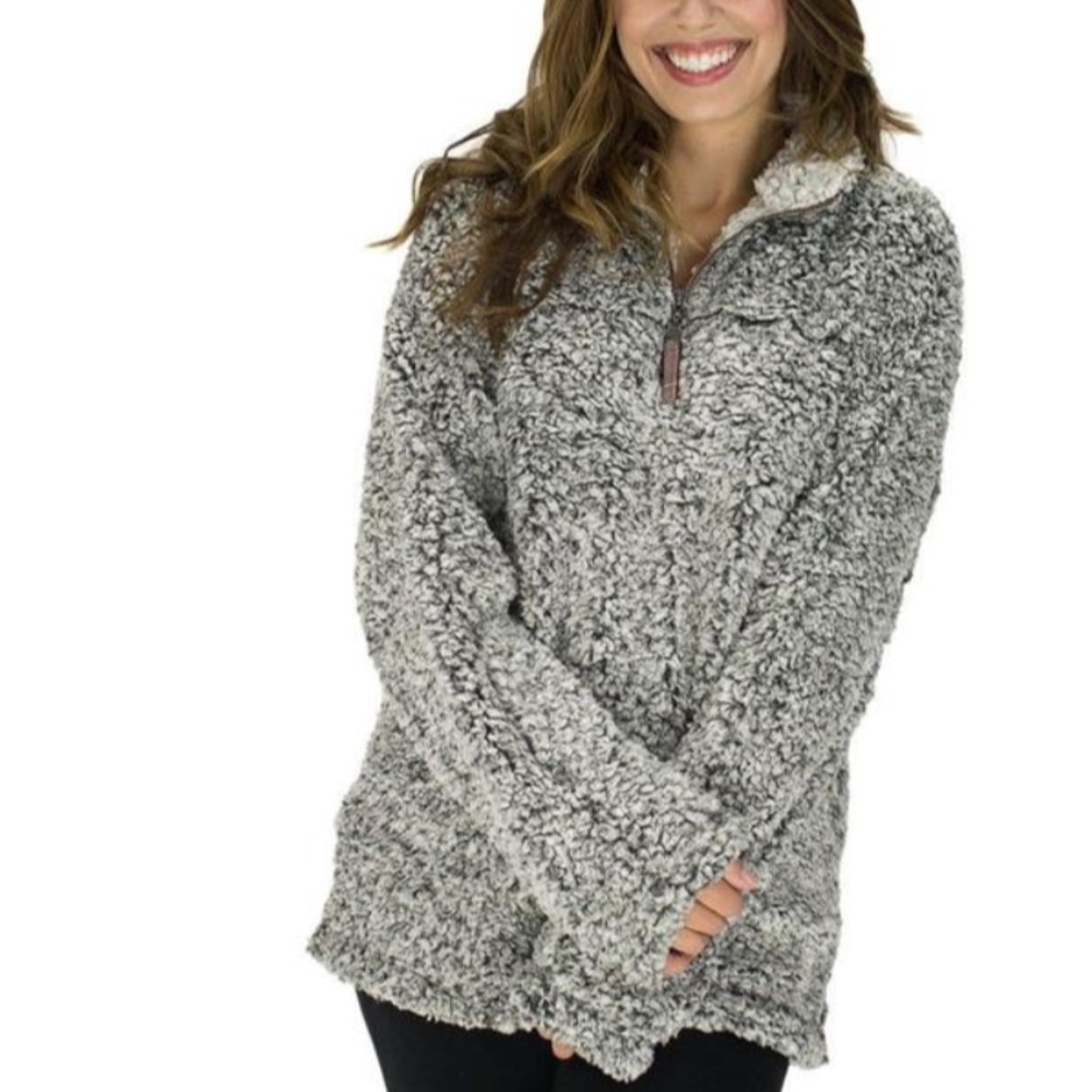 Grey truegrit pullover
